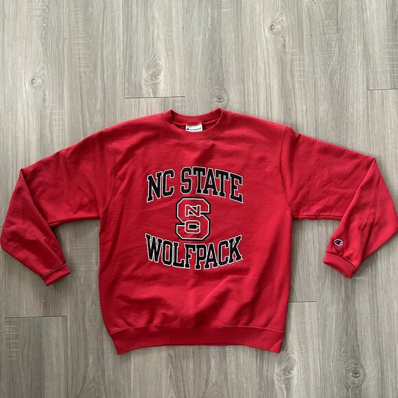 NC State Champion Crewneck Sweatshirt Size Large - Picture 1 of 6